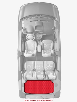 ЭВА коврики «Queen Lux» багажник для Cadillac DeVille (6G)